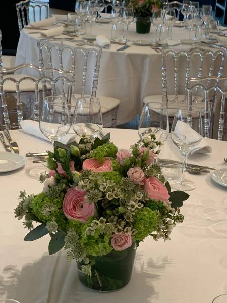 Centres de Table pour Réceptions à Paris 2e Arrondissement avec Fleurs d'Auteuil