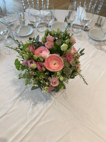 Centres de Table pour Réceptions à Paris 1er Arrondissement avec Fleurs d'Auteuil