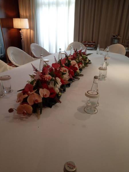 Centres de Table pour Réceptions à Paris 18e Arrondissement avec Fleurs d'Auteuil