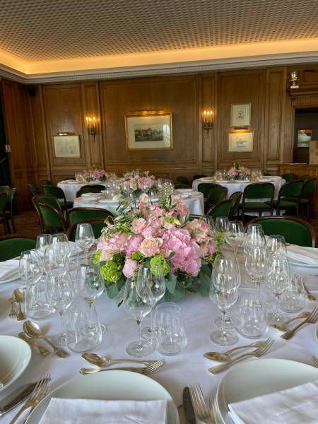 Fleurissement de Cérémonies de Bar-Mitsvah et Bat-Mitsvah à Paris 17e avec Fleurs d'Auteuil