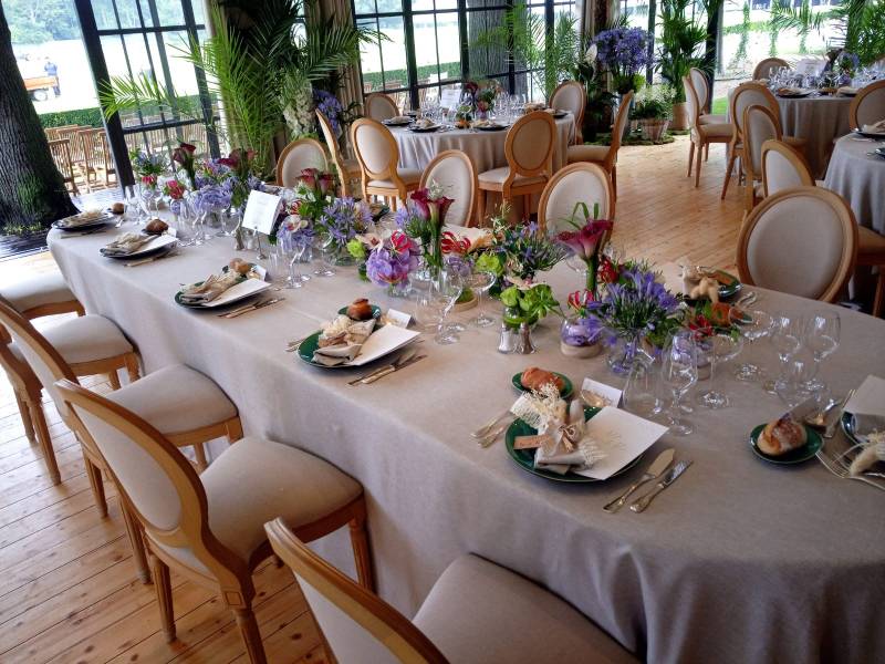 Centres de Table pour Réceptions à Paris 15e Arrondissement avec Fleurs d'Auteuil