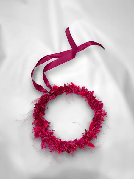 Couronnes Murales en Fleurs Séchées par Fleurs d'Auteuil : Livraison dans le 3e Arrondissement de Paris