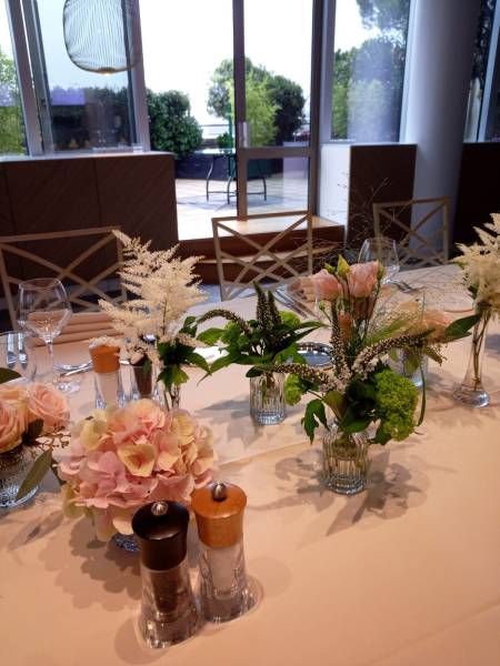 Fleurissement de Cérémonies de Bar-Mitsvah et Bat-Mitsvah à Paris 11e avec Fleurs d'Auteuil