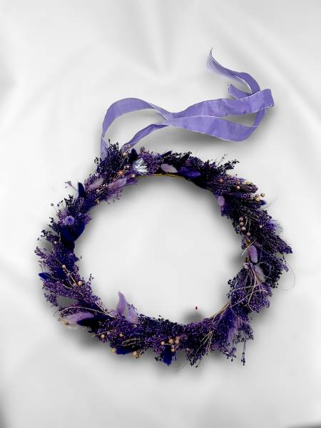 Couronnes Murales en Fleurs Séchées par Fleurs d'Auteuil : Livraison dans le 2e Arrondissement de Paris