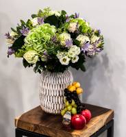 Fleurs d'Auteuil -  Acheter un bouquet de lisianthus blanc à Paris 16ème